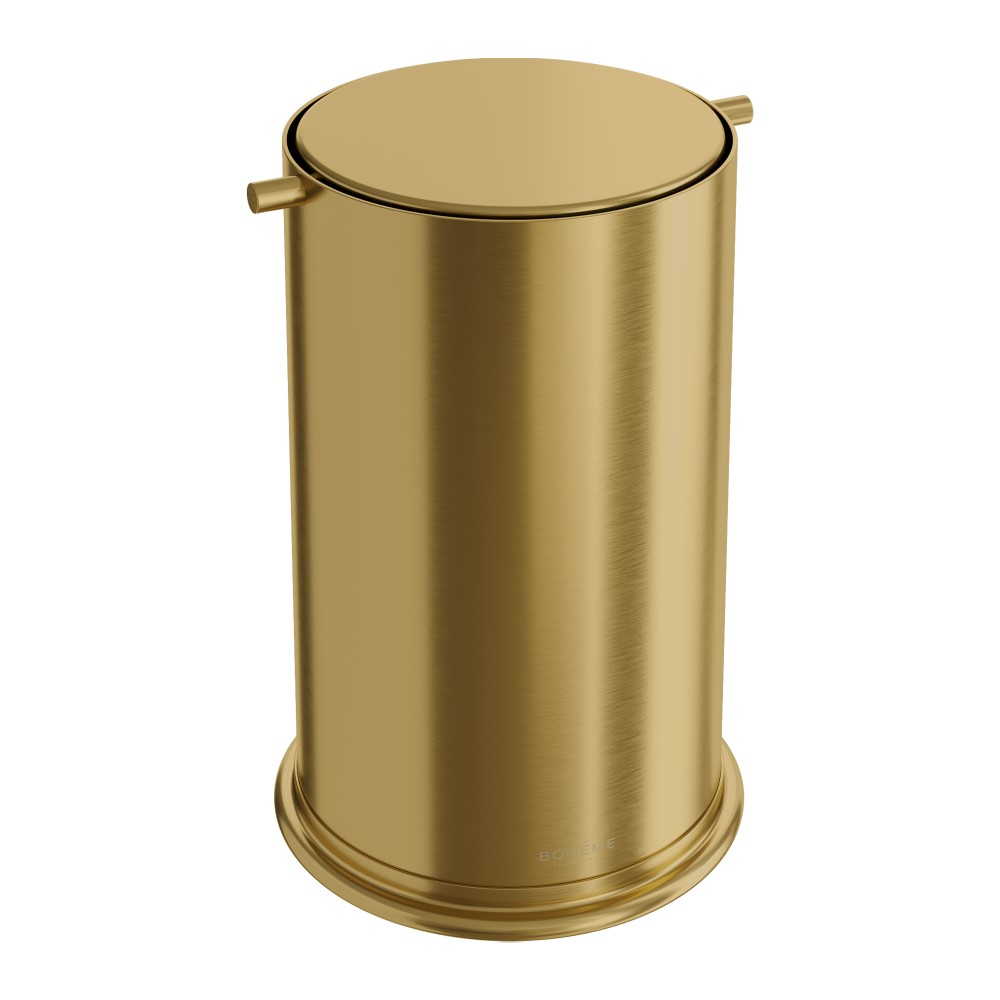 Ведро для мусора с вращающейся крышкой Bronze