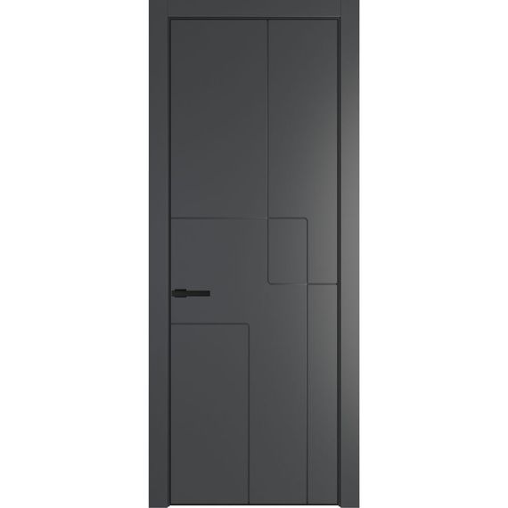 Межкомнатная дверь эмаль Profil Doors 3PA графит глухая