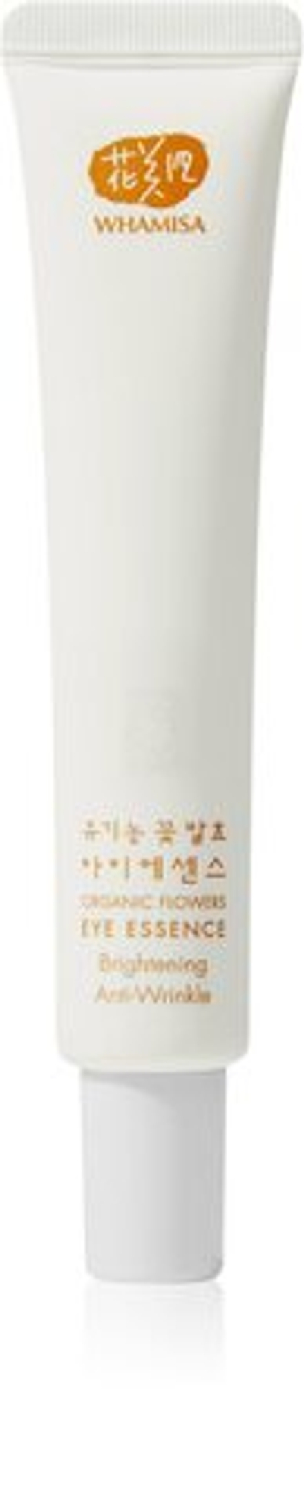 WHAMISA Organic Flowers Eye Essence - лифтинговая эссенция для области вокруг глаз /   30  ml  / GTIN 8809403814885