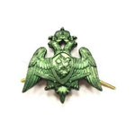 Эмблема петличная Росгвардия защитная (орел)