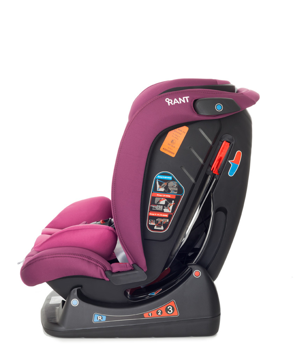 Автокресло Rant AY913 "MATRIX" Safety Line (Velvet Purple) группа 0+-1-2-3  (0-36 кг)