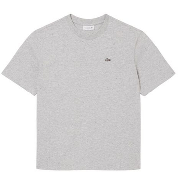 Женская теннисная футболка Lacoste Organic Cotton - grey