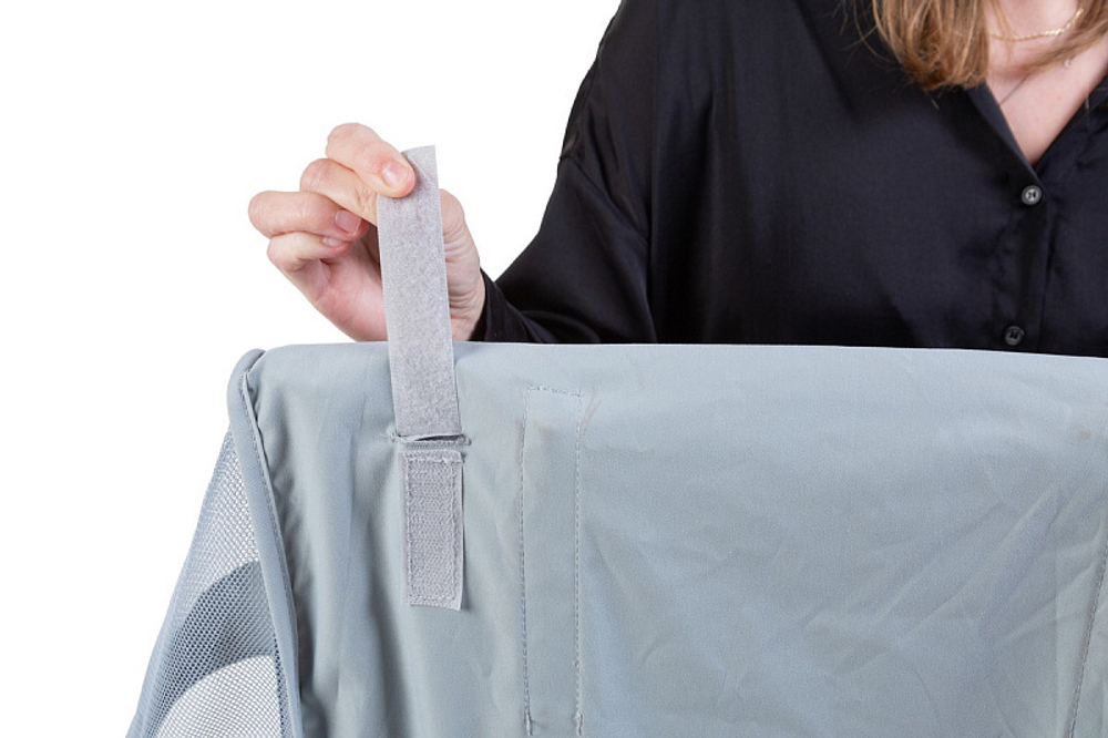 Детская люлька-кроватка-манеж Beaba Lit Parapluie 3 в 1 946001 MINERAL GRIS