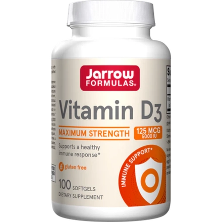 Vitamin D3 5000 IU 100 капсул Jarrow Formulas