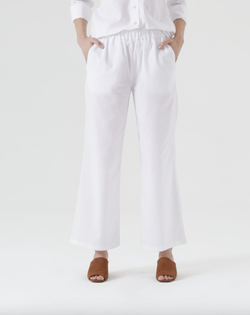 Широкие легкие брюки из поплина