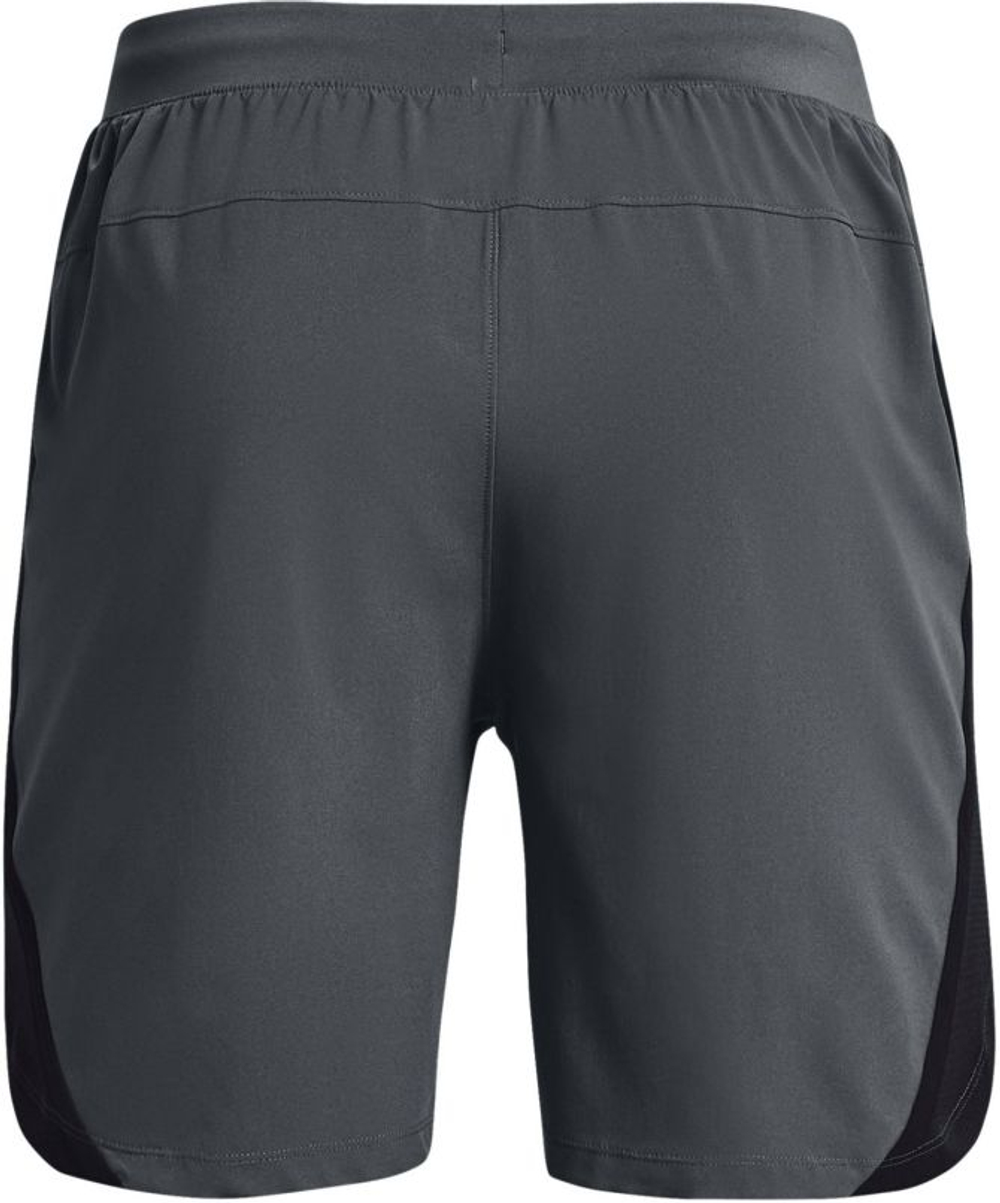 Теннисные шорты Under Armour Launch SW 7" Short - pitch gray/reflective