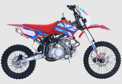 Питбайк Apollo RFZ START 150X-LE, 17/14 красный