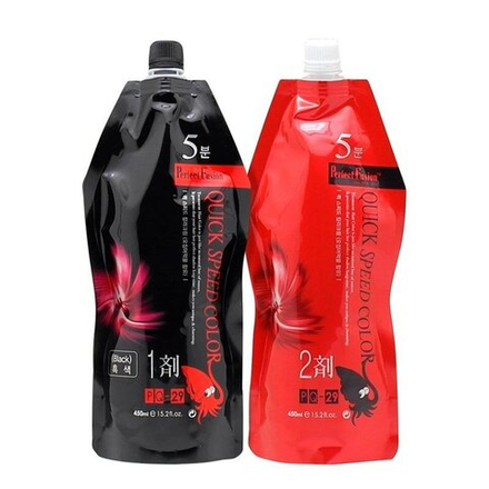 Безаммиачная крем-краска для волос с хной и чернилами кальмара