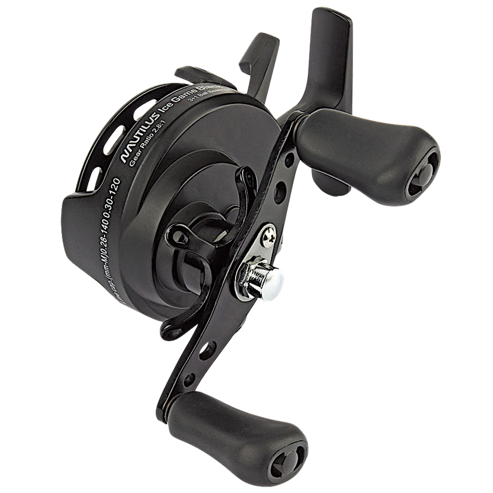 Катушка мульт. Nautilus Ice Game Black #bb3+1 (2.8:1) 185г 0.28/0.30мм - 140/120м