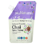NuNaturals, NuStevia®, сироп из специй чая, 0,2 л (6,6 жидк. унции)