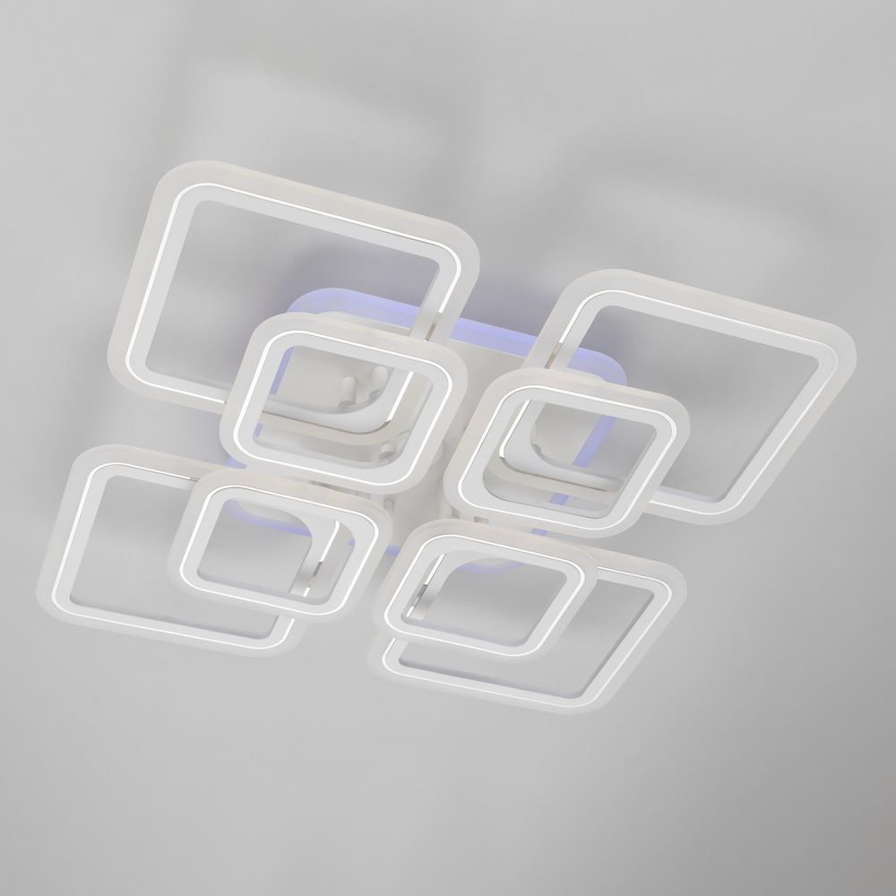 Citilux Марсель Смарт CL232A180E RGB Умная люстра Белая