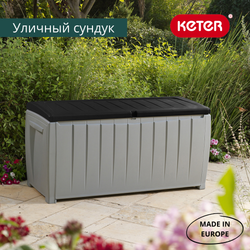 Пластиковый сундук Keter Novel 340 л graphite