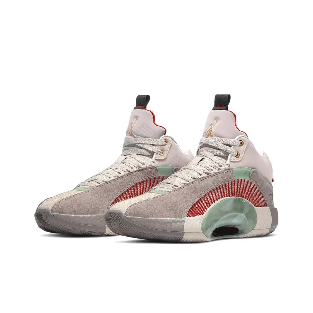 Кроссовки CLOT x Air Jordan 35 'Sepia Stone' DD9322-200