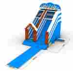 Коммерческий надувной батут «Зимняя горка Арктика», 6*4*6 м