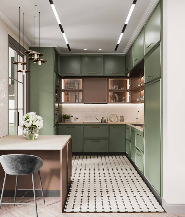 Примеры современных дизайнов кухонь из интернета