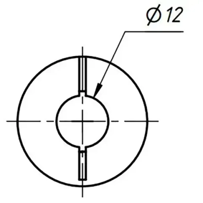 Разрезная муфта LTC-30-35-12-14