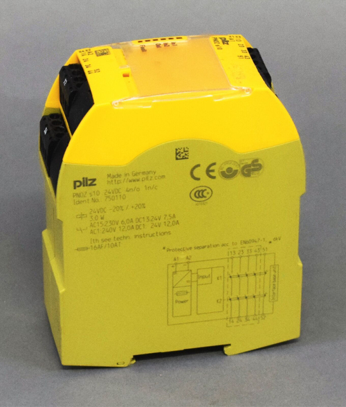 PILZ PNOZ s10 24VDC 4 n/o 1 n/c