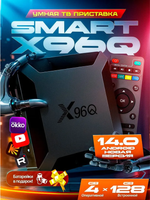 Медиаплеер Android, 4 ГБ/128 ГБ, Wi-Fi, черный матовый