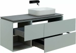 Тумба с раковиной Allen Brau INFINITY 120 папирус матовый