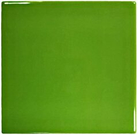 Плитка настенная Mini Tile Green glossy 99x99х7 мм