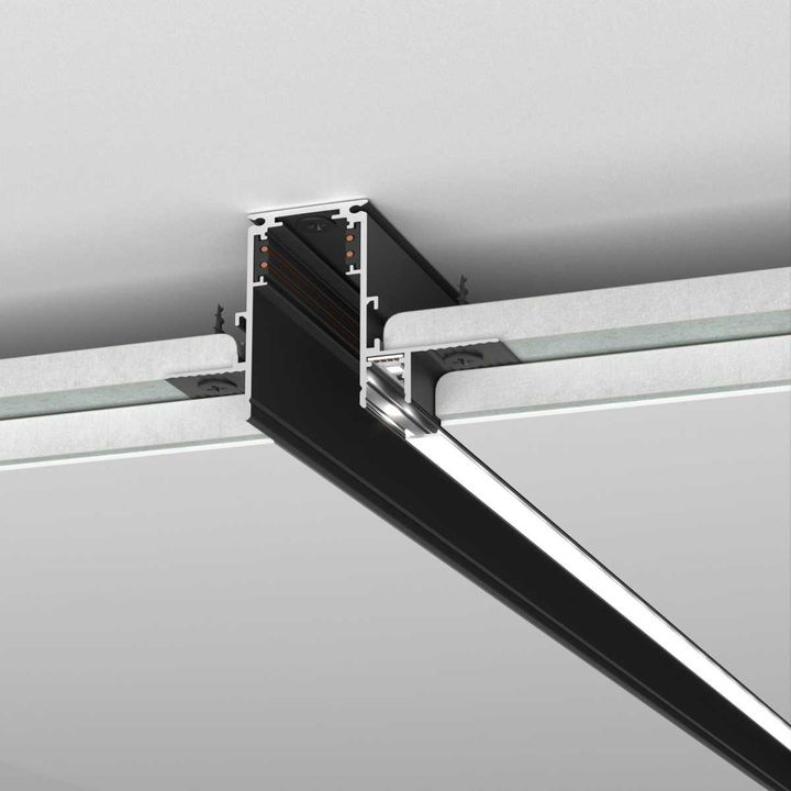 Шинопровод встраиваемый Elektrostandard Slim Magnetic 85132/00 черный a063990