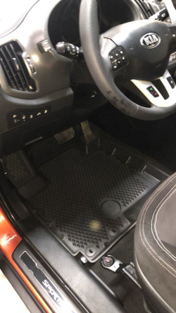Коврики EVA 3D для Kia Sportage lll 2010-15 Delform Premium EVS-0701