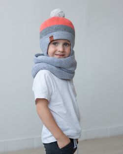 Шапка зимняя вязаная (Облепиха) КОДИ