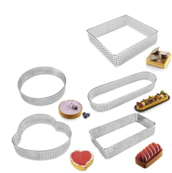 Кольцо для выпечки перфорированное d=8 см, h=2 см