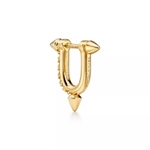 Серьги из жёлтого золота 18k с бриллиантами ,Tiffany 💎 Titan Pharrell Williams