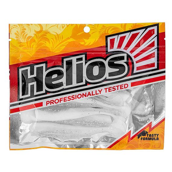 Виброхвост Chebak 3,15&#39;/8 см White &amp; Sparkles 7шт. (HS-3-002) Helios