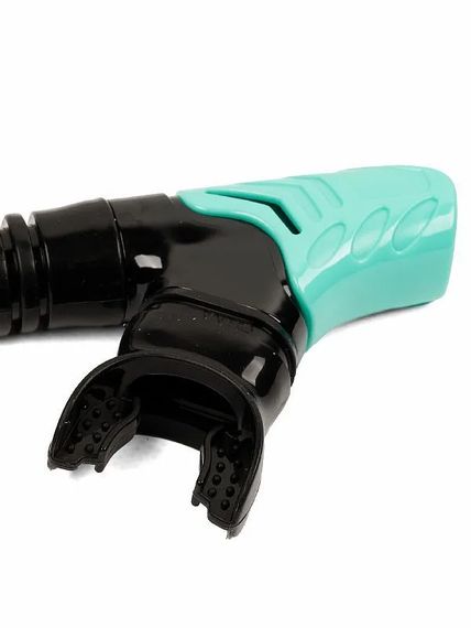 Трубка Sargan Снорклер сухая 2 клапана бирюзовый