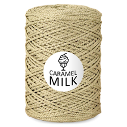 Шнур Caramel Milk, 3мм, 300м, 100% полиэфир (1 шт.)