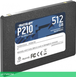 SSD диск Patriot P210 512GB 2.5" SATA III TLC (P210S512G25)