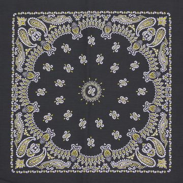 Бандана хаки с бело-жёлтыми огурцами