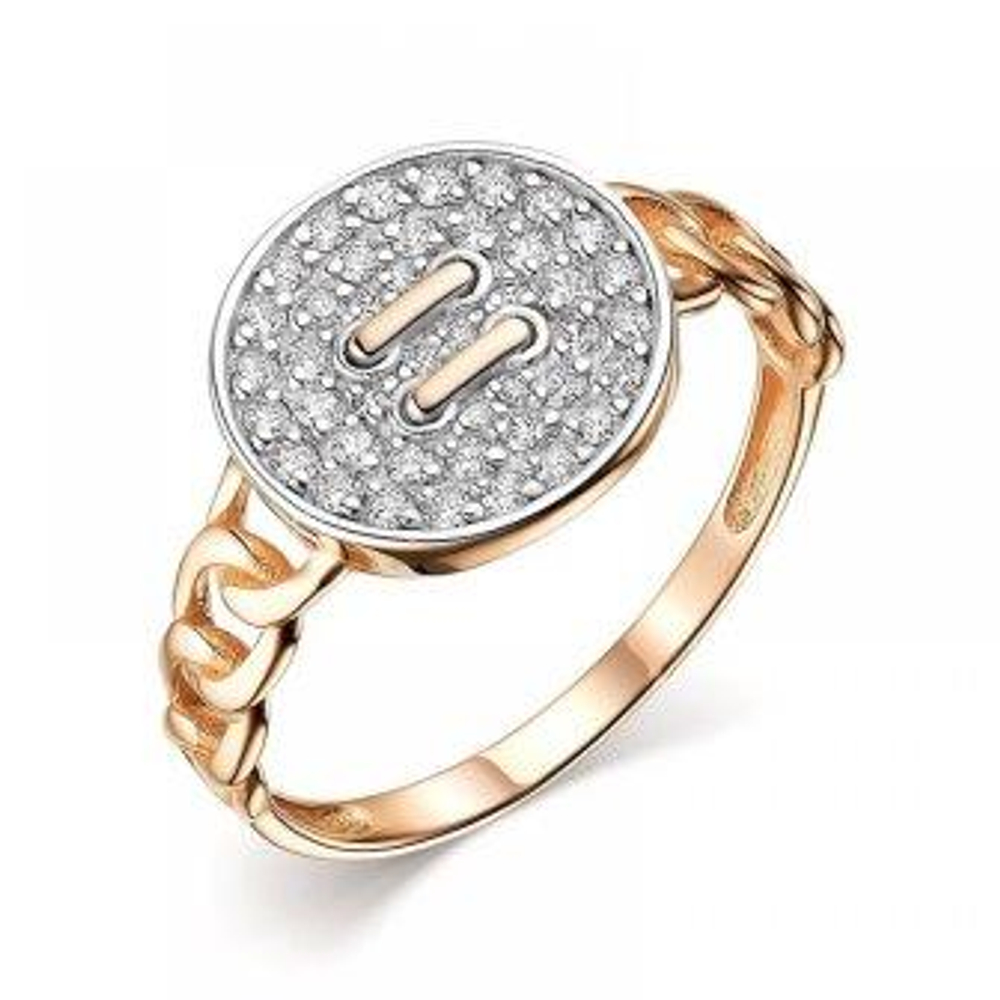 Кольцо Пуговица