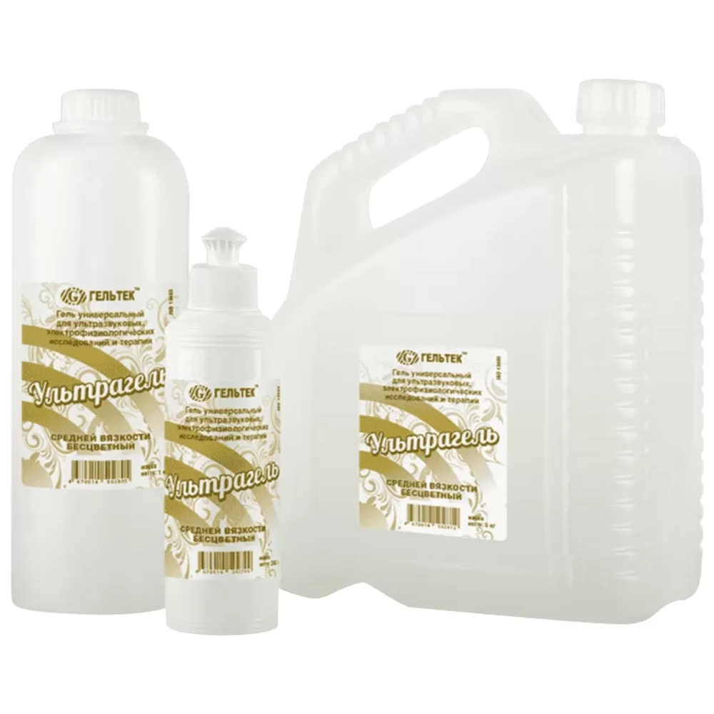 Гель для УЗИ Ультрагель средней вязкости бесцветный 5 кг