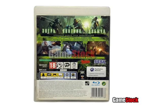 PS3 Aliens vs Predator / Чужой против Хищника (Б/У, Полностью на русском языке, BLES-00586)