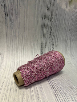 Пряжа хлопковая с люрексом