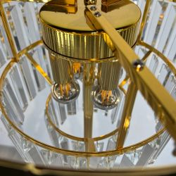 Торшер RH 1920S Odeon Clear Glass Floor Lamp GOLD