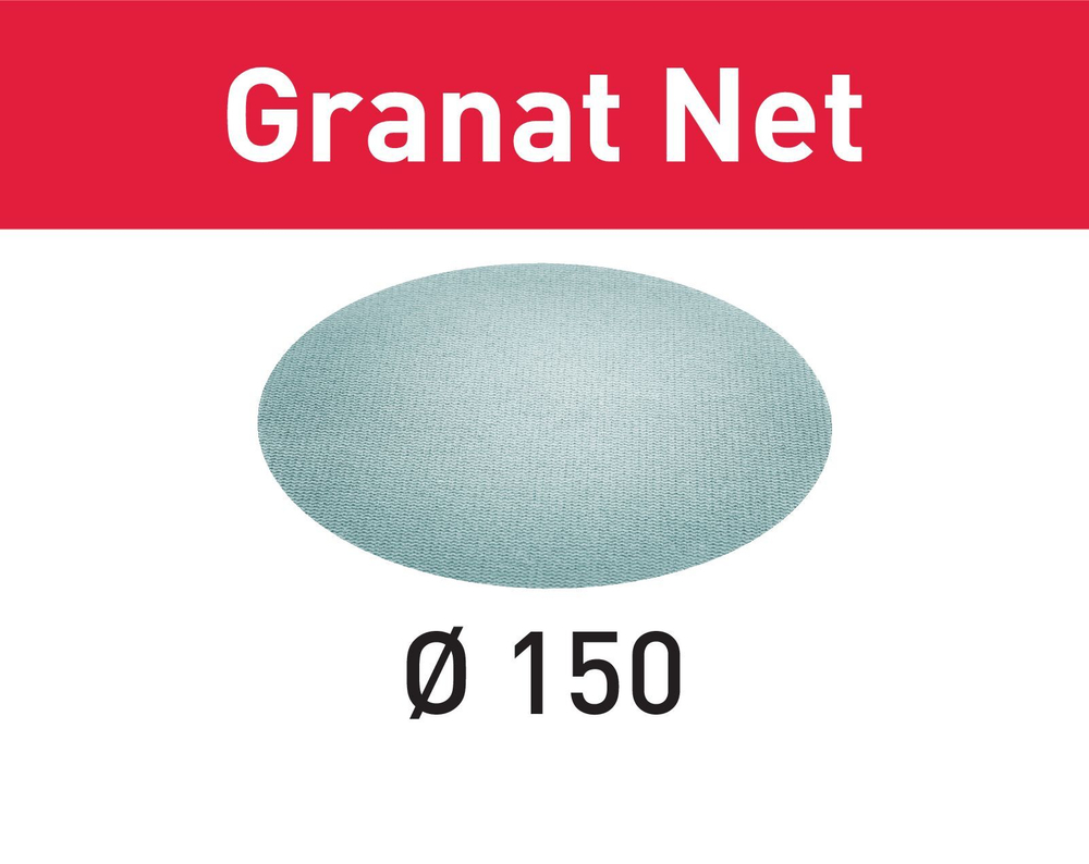 Шлифовальный материал на сетчатой основе Granat Net STF D150 P240 GR NET/1 203309/1