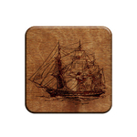 Набор подставок под кружки "История мореплавания"