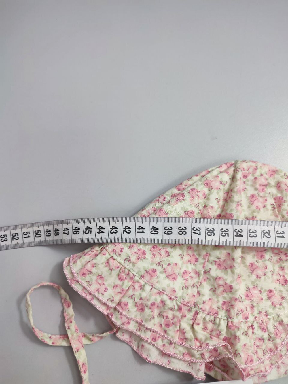 Панама с цветами на 2-3 года