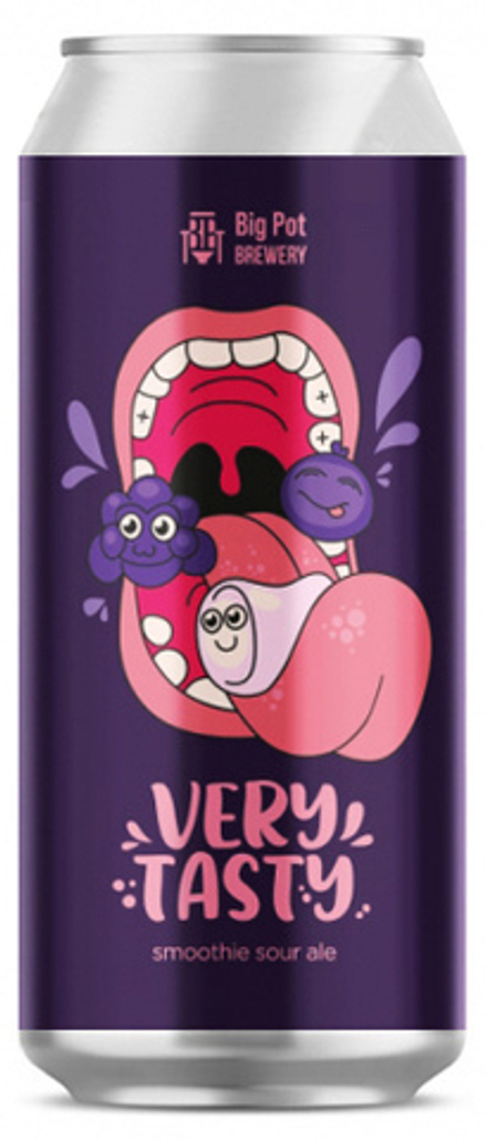 Пиво Биг Пот Вери Тейсти / Big Pot Very Tasty 0.45 - банка