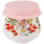 Баночка с силиконовой крышкой lefard шиповник 180 мл