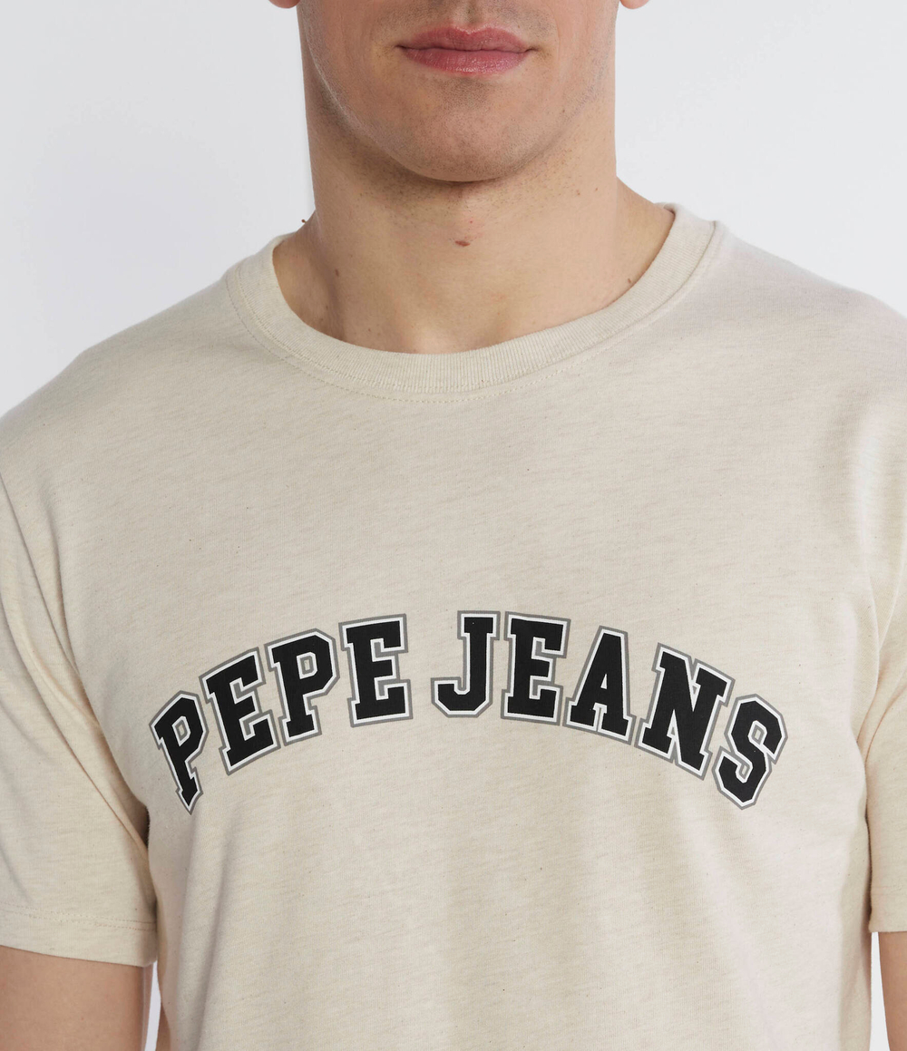 Футболка CLEMENT Pepe Jeans London - бежевый(PM509220)