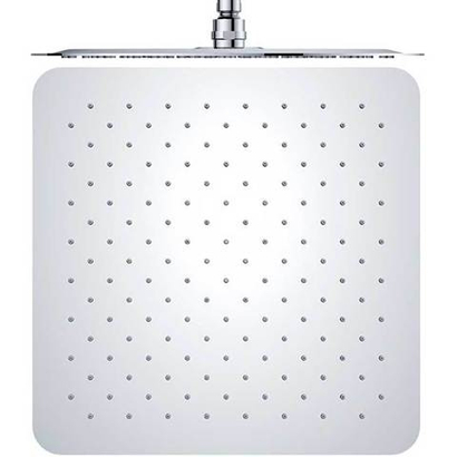 Лейка тропического душа квадратная нерж. сталь RK400