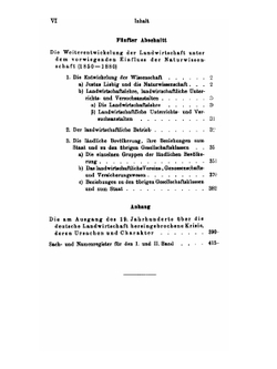 Geschichte Der Deutschen Landwirtschaft | T.A. Goltz