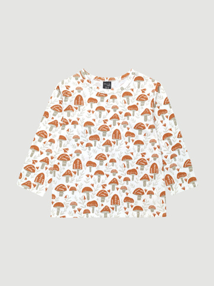 Лонгслив оверсайз Mjölk Mushrooms