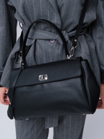 Кожаная сумка Nadi DBR 31356 черный