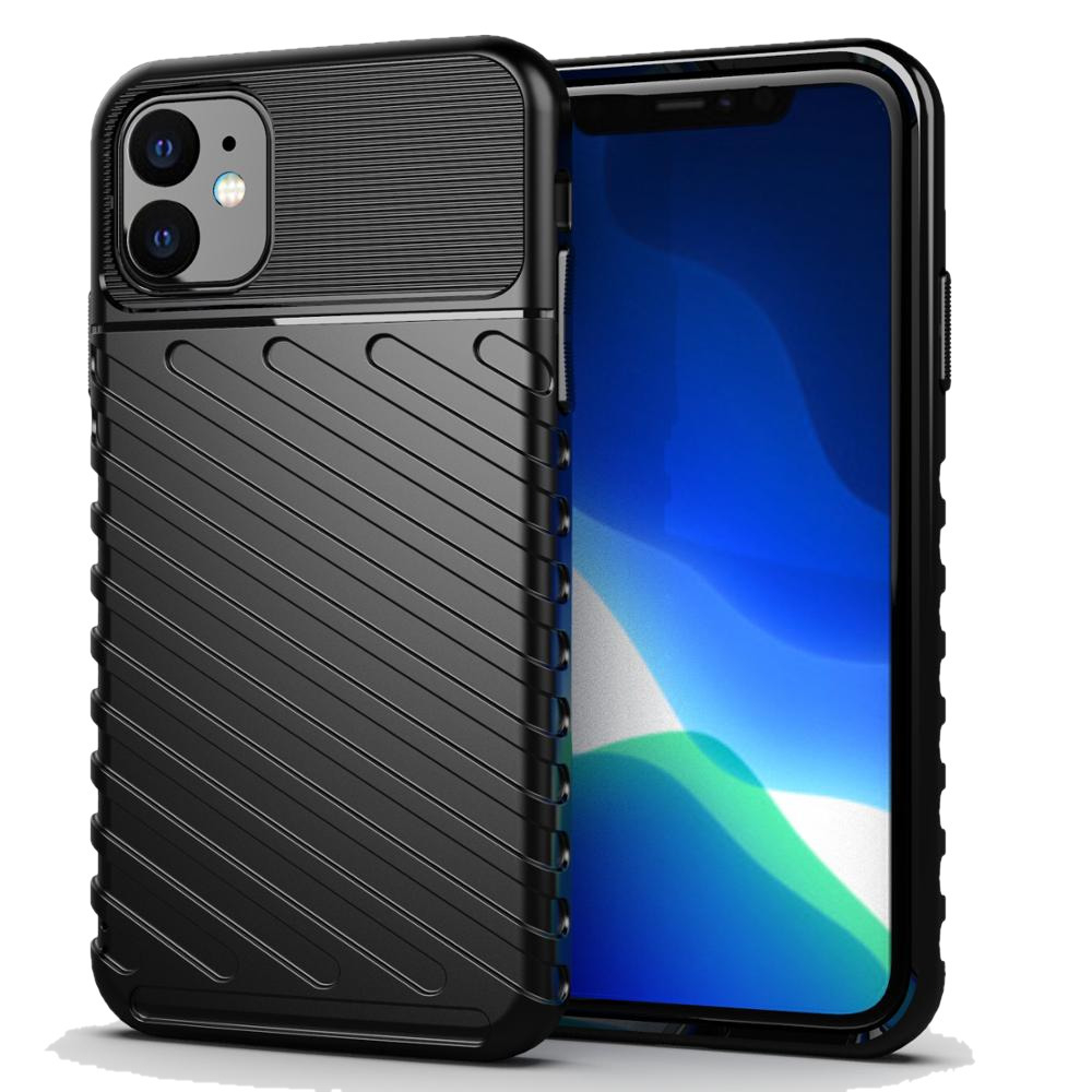 Чехол для iPhone 11 цвет Black (черный), серия Onyx от Caseport